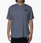 Футболка мужская The North Face Short-Sleeve Box Nse Heathered Tee Blue NF0A812HI4G1