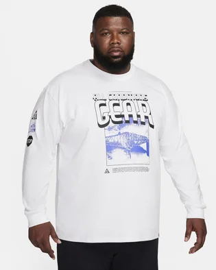 Лонгслив мужской Nike Acg Long-Sleeve T-Shirt White FQ3729-121