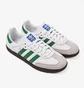 Кроссовки унисекс Adidas Samba Og White & Green White IG1024