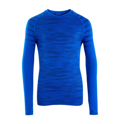 Лонгслів чоловічий Kipsta Keepdry 500 Blue 8641695