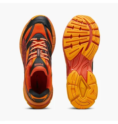 Кроссовки унисекс Puma X Pleasures Velophasis Layers Orange/Black 393301-02