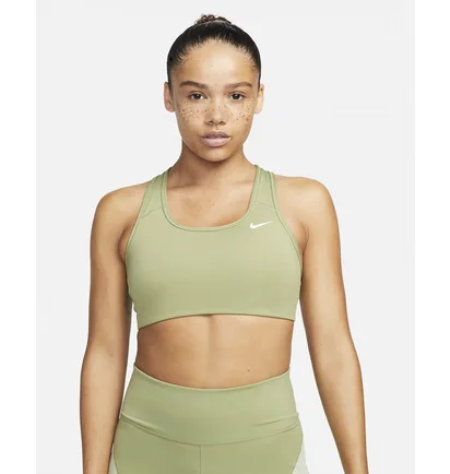 Топ женский Nike Dri-Fit Swoosh Olive Bv3630-334