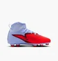 Бутси дитячі Nike Phantom 6 High Club Fg/Mg Light Blue/Red HQ2022-400