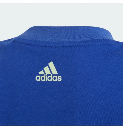 Спортивный костюм детский Adidas Essentials Logo Blue/Grey IS2470