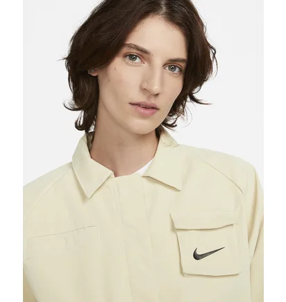 Куртка жіноча Nike Sportswear Swoosh Beige Fd1130-783