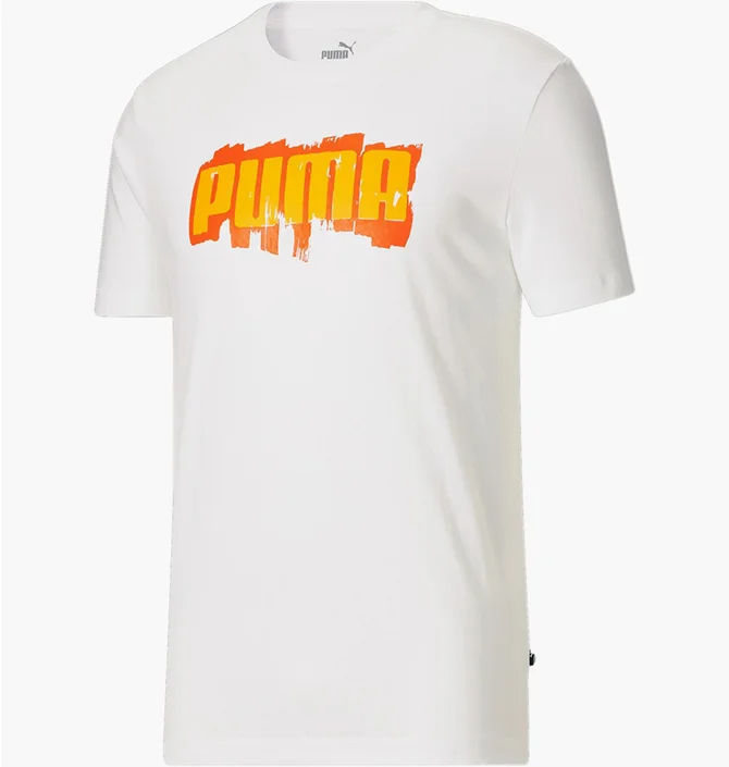 Футболка мужская Puma Paint Tee White 678793-02