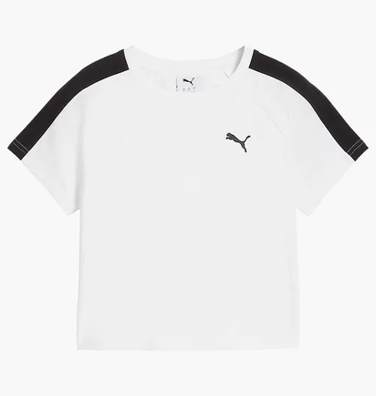 Футболка женская Puma T7 Baby Tee White 629802-02