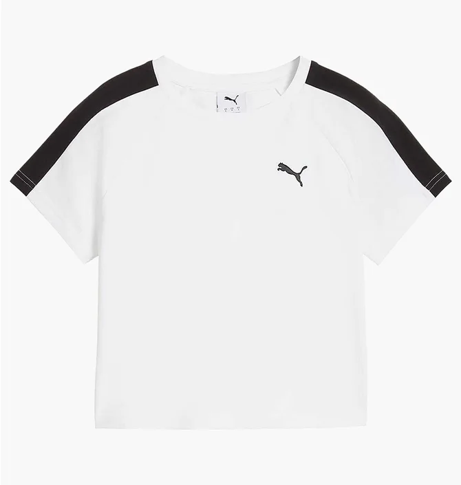 Футболка женская Puma T7 Baby Tee White 629802-02