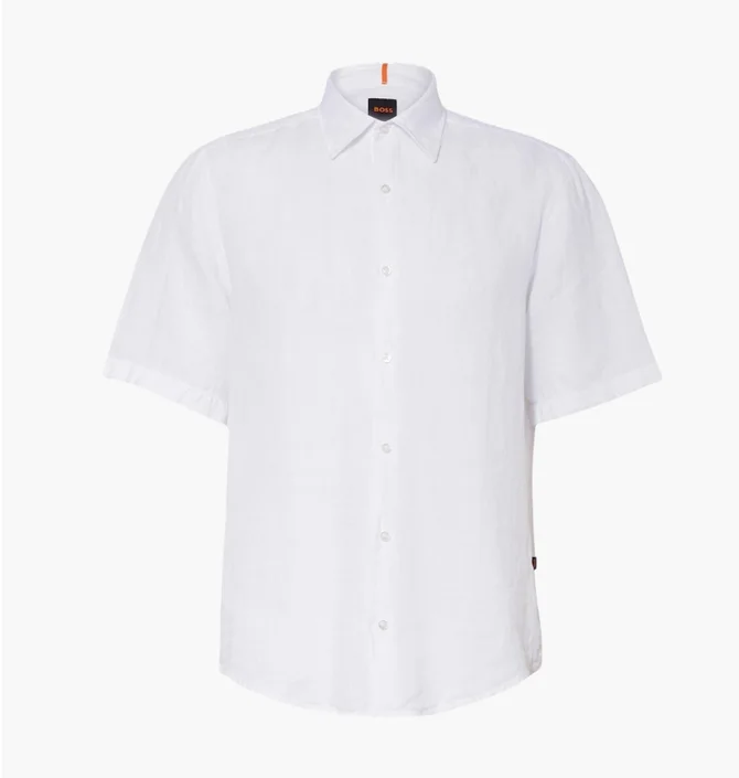 Рубашка мужская Boss Relegant White 50537331-100