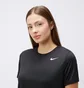Футболка женская Nike T-Shirt Ss W Nk Df Tee Rlgd Lbr Black DX0687-010