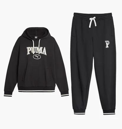Спортивный костюм женский Puma Squad Black 621489-01__621491-01