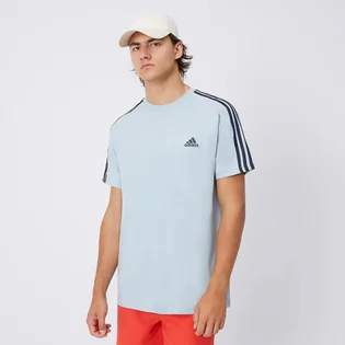 Футболка мужская Adidas T-Shirt Ss M 3S Sj T Light Blue IS1332