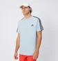 Футболка чоловіча Adidas T-Shirt Ss M 3S Sj T Light Blue IS1332