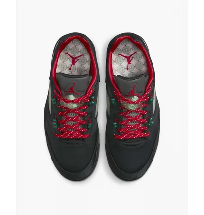 Кросівки чоловічі Air Jordan 5 Retro Low Sp Black Dm4640-036