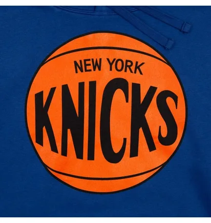 Худи мужское Mitchell & Ness Nba Team Logo Hoodie Upd Knicks Royal Blue HDSSINTL1267-NYKROYA