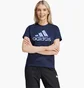 Футболка женская Adidas Animal Print Graphic Tee Blue IT1424