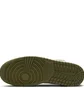 Кроссовки мужские Air Jordan 1 Low White/Olive 553558-092