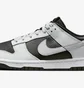 Кроссовки мужские Nike Dunk Low Grey/Black Fd9756-001