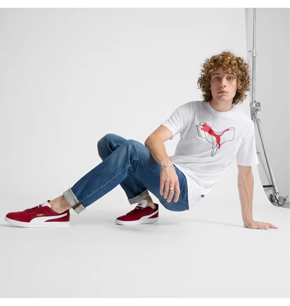 Футболка мужская Puma Ess+ Logo Lab Tee White 684387-02