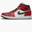 Кроссовки мужские Air Jordan 1 Mid Red/White 554724-069