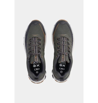 Кроссовки мужские CMP Laky Fast Hiking Shoes Olive/Grey 3Q35677-E907