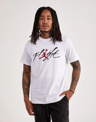 Футболка мужская Air Jordan Flight Graphic Tee White FB7465-100
