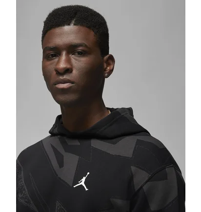 Худи мужское Air Jordan Essentials Fleece Pullover Hoodie Black Dq7507-045