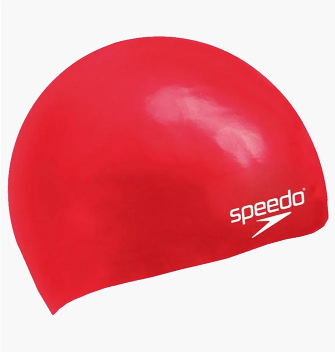 Шапочка для плавання Speedo Moulded Silicone Cap Ju Red 8-709900004