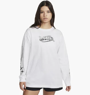 Лонгслів жіночий Nike T-Shirt Sportswear White FQ5674-100