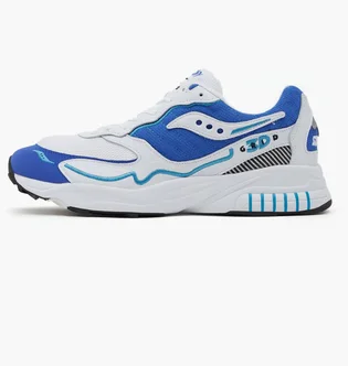 Кроссовки мужские Saucony 3D G.R.I.D. Hurricane White/Blue S706462
