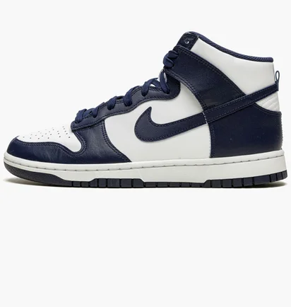 Кросівки чоловічі Nike Dunk High White/Blue DD1399-104