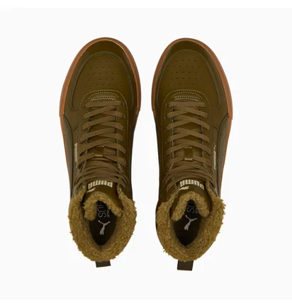 Кроссовки мужские Puma Caven Mid Wtr Green 385844-02
