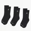 Шкарпетки унісекс Nike J Cush Poly Crew Black (3 пари) DX9632-010
