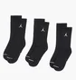 Шкарпетки унісекс Nike J Cush Poly Crew Black (3 пари) DX9632-010