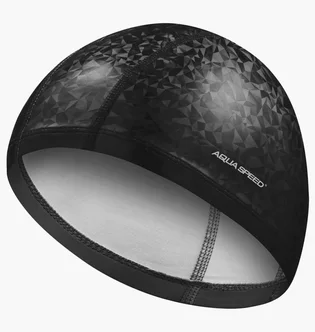 Шапочка для плавания Aqua speed Flux 7296 Black 143-07