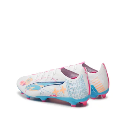 Бутси унісекс Puma Ultra 5 Match Fg/Ag Volume Up F01 White 108064-01