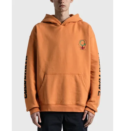 Худі чоловіче Brain Dead Heatwave Orange BDF21T09001947