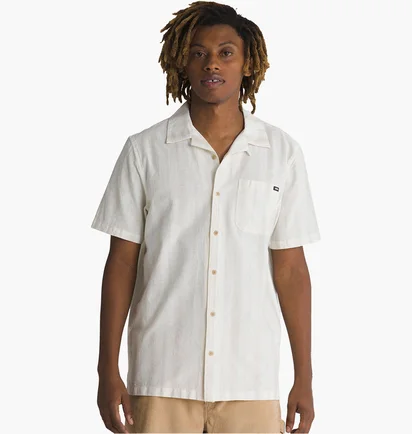 Рубашка мужская Vans Carnell Buttondown Shirt White VN000G7FD0D