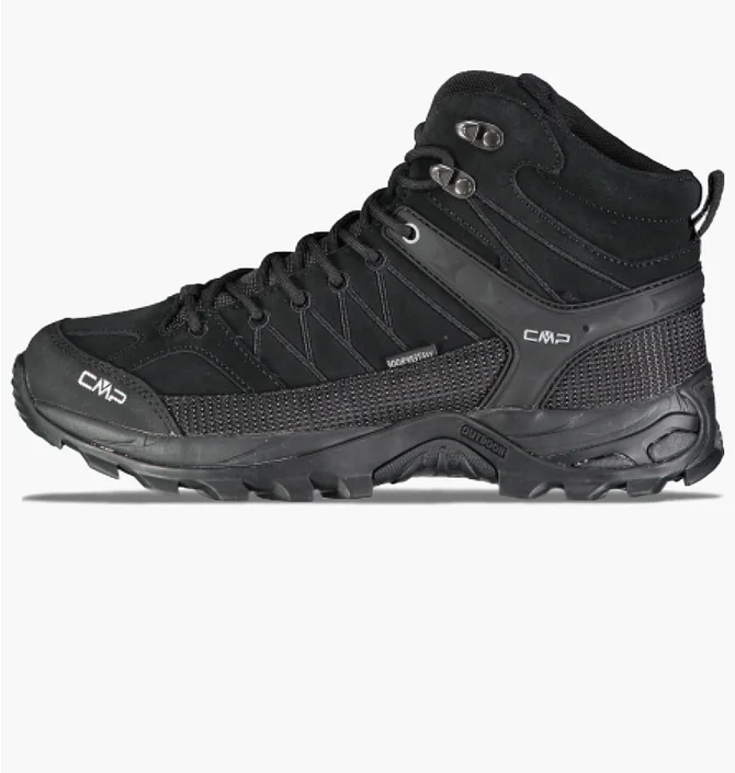 Ботинки мужские CMP Rigel Mid Trekking Shoe Wp Black 3Q12947-72YF