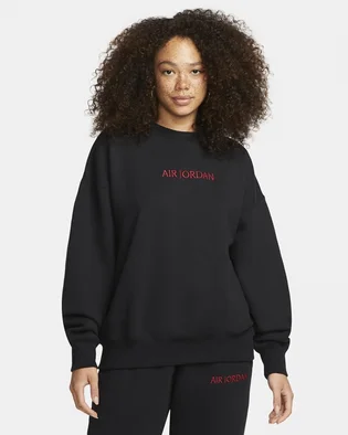 Свитшот женский Air Jordan WomenS Crew Sweatshirt Black DQ4649-010