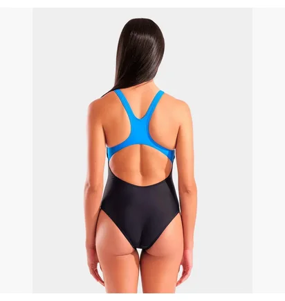 Купальник женский Arena Bloom Swimsuit Swim Pro Back L Black 010265-556