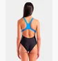 Купальник женский Arena Bloom Swimsuit Swim Pro Back L Black 010265-556