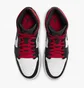 Кросівки чоловічі Air Jordan Air 1 Mid Shoes Black/White DQ8426-106