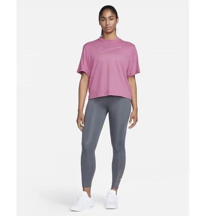 Футболка женская Nike Df Tee Ss Boxy Pink DX7984-656