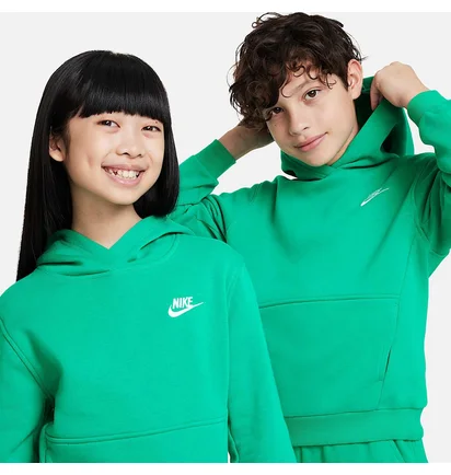Кофта детская Nike Club Flc Hdi Green FD3000-324