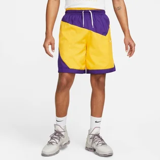 Шорти чоловічі Nike Dna 8 Woven Basketball Shorts Yellow/Violet DH7559-547