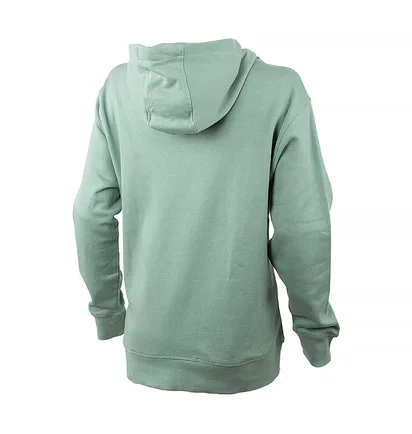 Худи женское Jeep Hooded Oversize Sweatshirt Botanical Print Turquoise O102606-E854