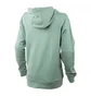Худи женское Jeep Hooded Oversize Sweatshirt Botanical Print Turquoise O102606-E854