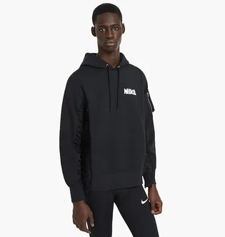 Худи мужское Nike Sacai Hoodie Black CW2419-010