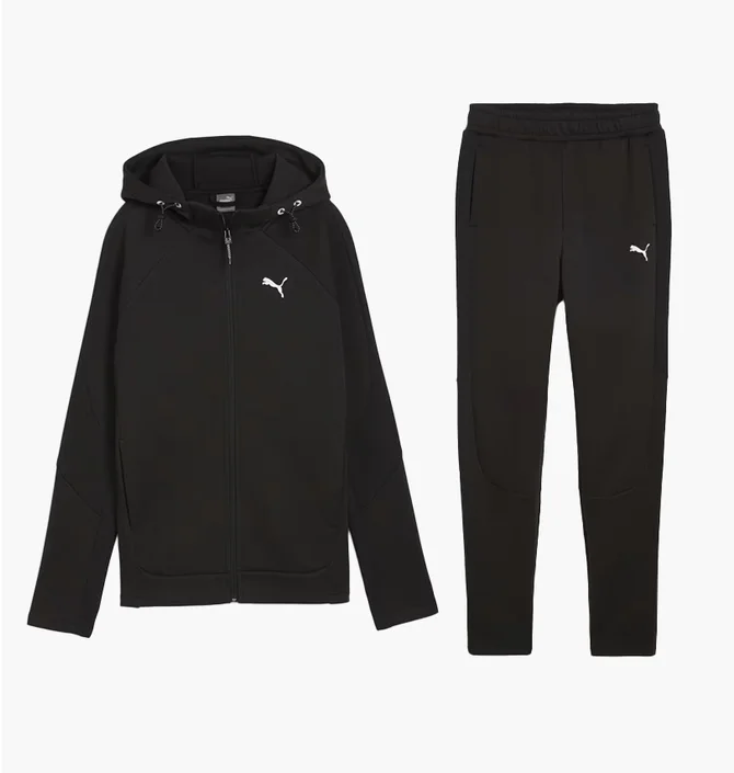 Спортивный костюм женский Puma Evostripe Black 681670-01__681672-01